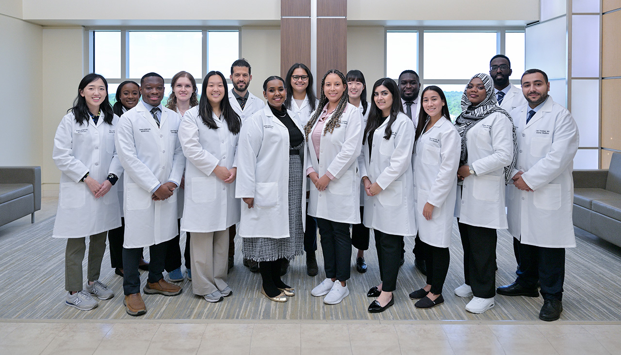 Group picture of residents