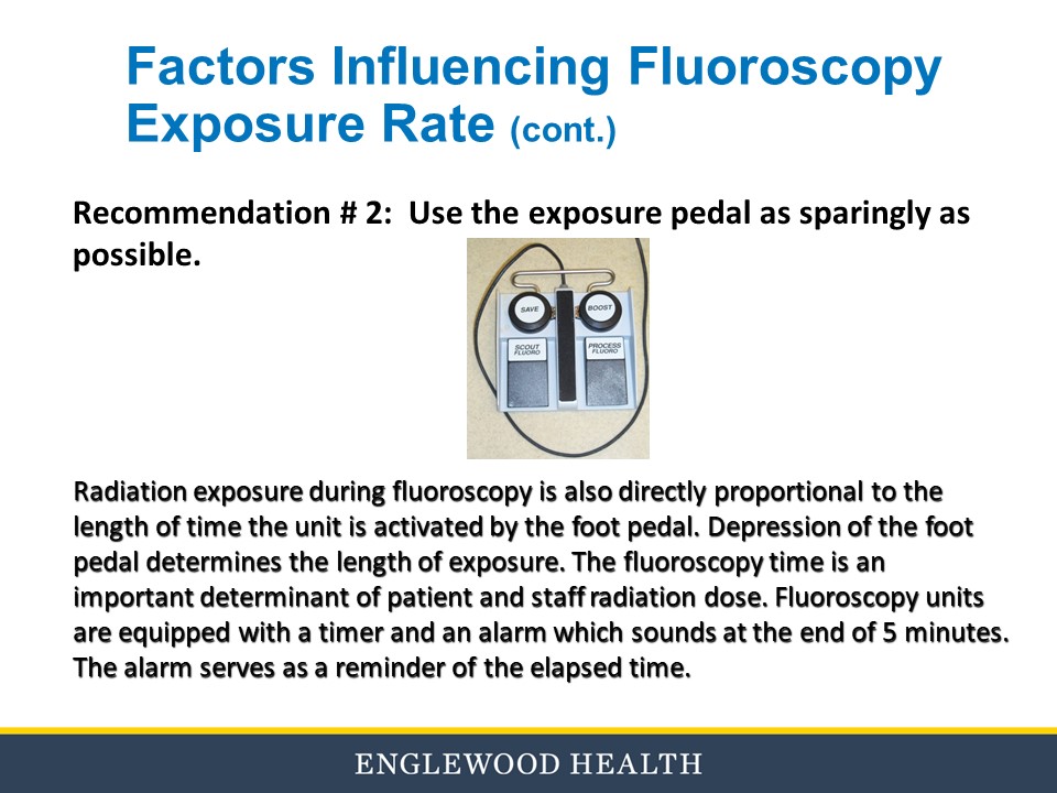 Fluoroscopy education slide 7