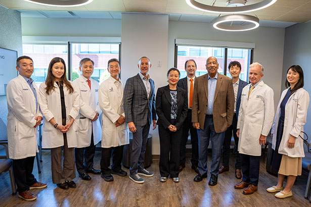 Englewood Health and state leaders celebrate a $500,000 grant for the Asian Health and Wellness Center.