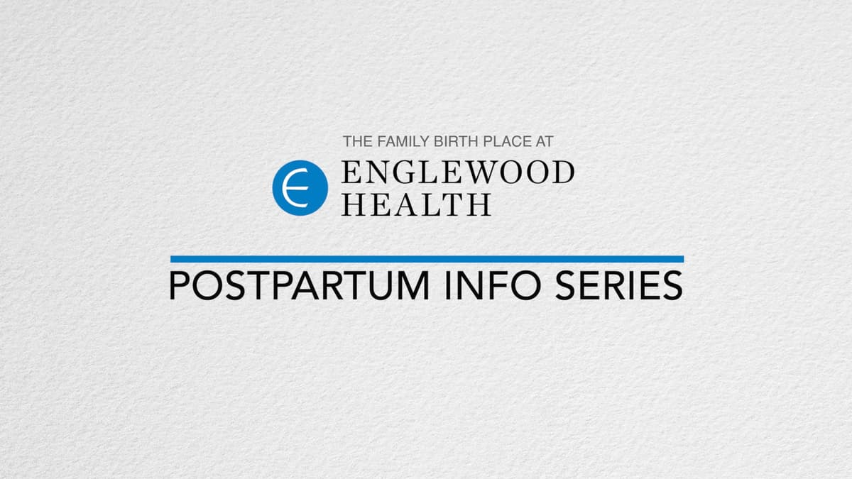 Empiece vídeo: Postpartum Information Series