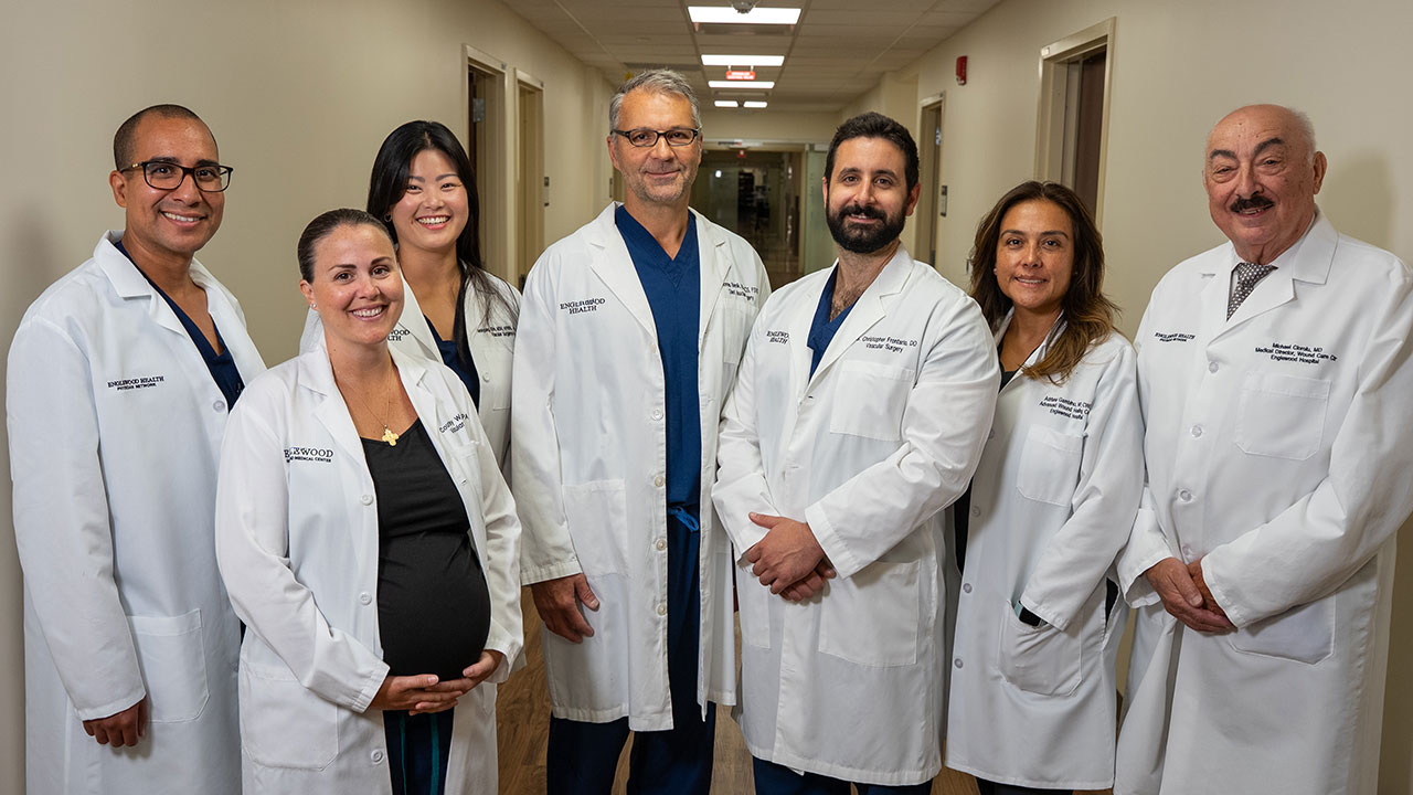 Vascular and wound care teams at Englewood Health