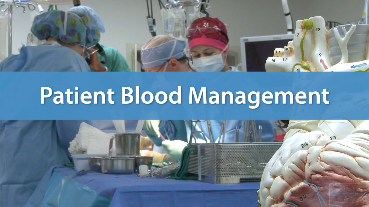 Video: Introduction to patient blood management