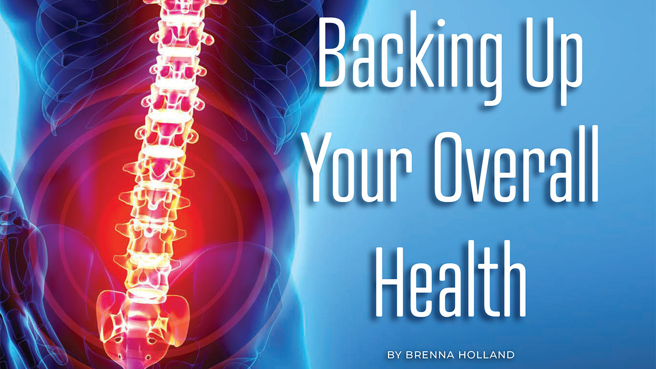 Backing Up Your Overall Health from VUE Magazine