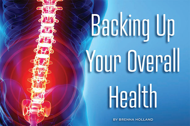 Backing Up Your Overall Health from VUE Magazine
