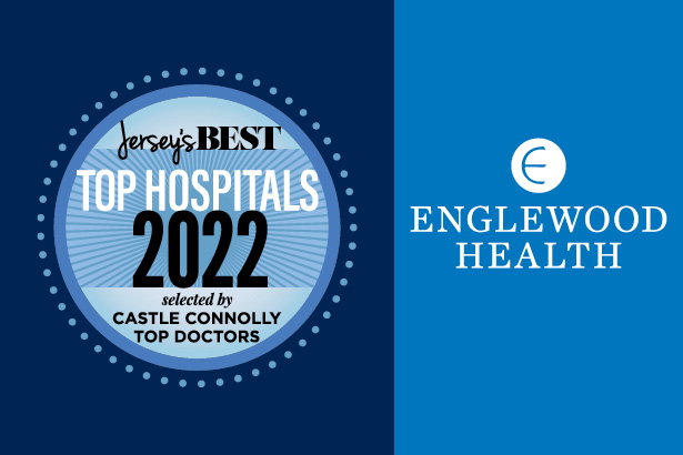 Jersey's Best Top Hospitals 2022 award logo