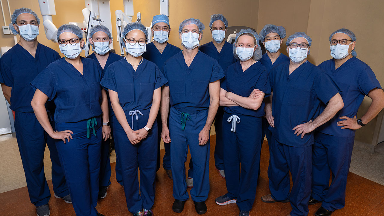 Robotic surgeons at Englewood Health.