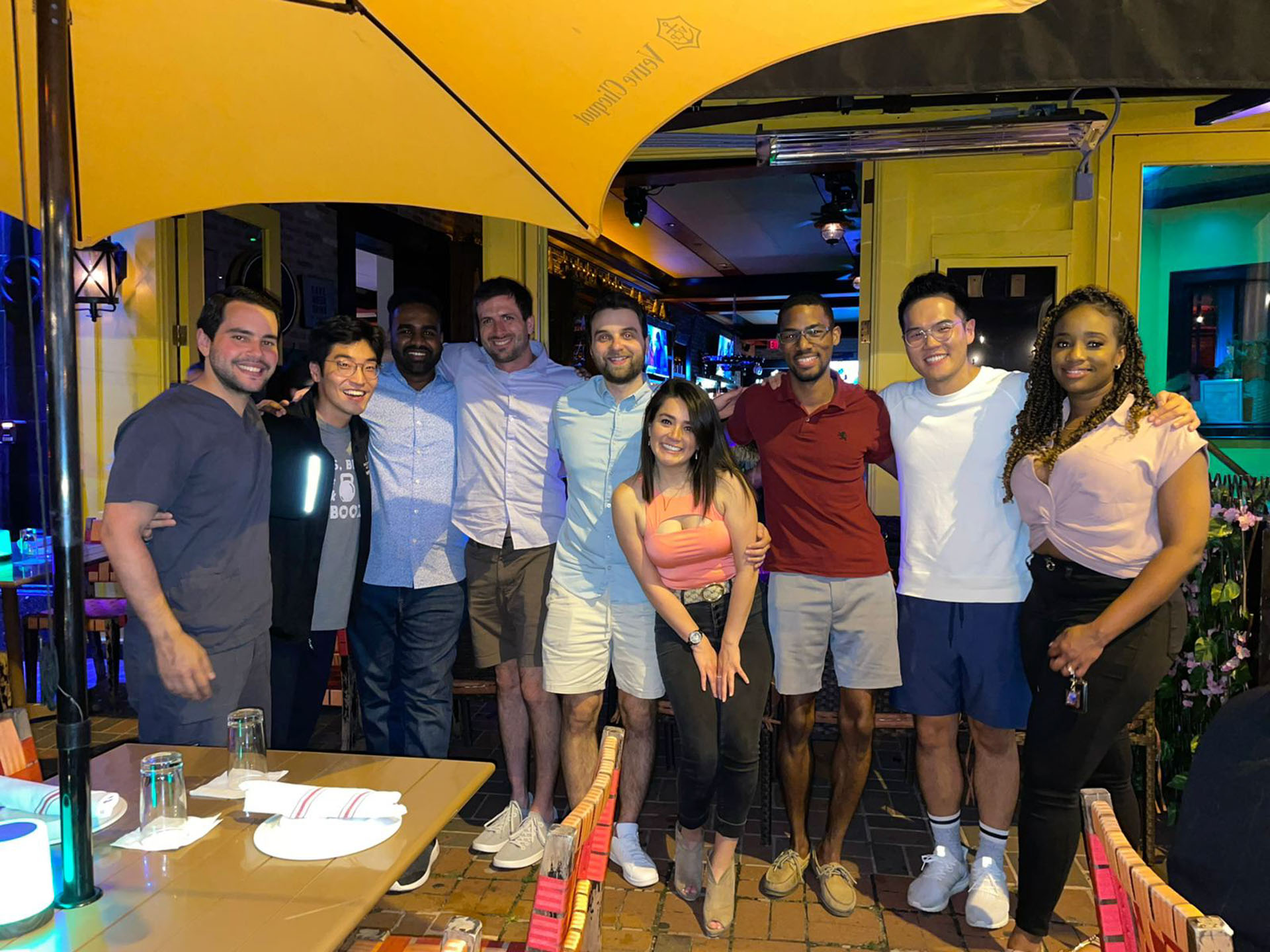 Farewell Dinner for our PGY1 Preliminary Residents.
