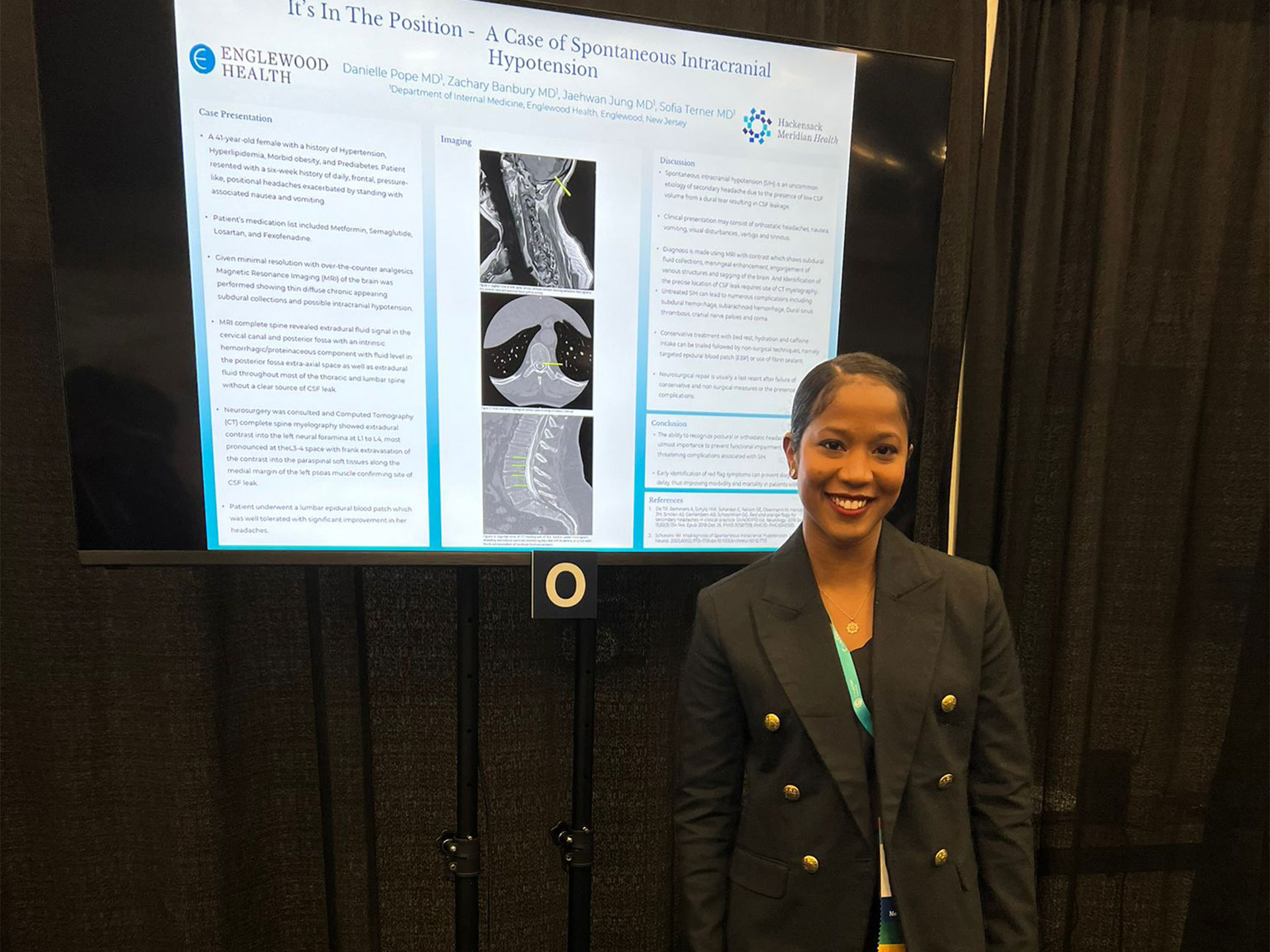 Englewood Hospital offers our residents with exposure to diverse pathologies as seen in this case presented by Danielle at SHM.